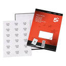 5 Star Multipurpose Labels Laser Copier Inkjet 63.5x46.6mm White (Pack of 1800) 423849