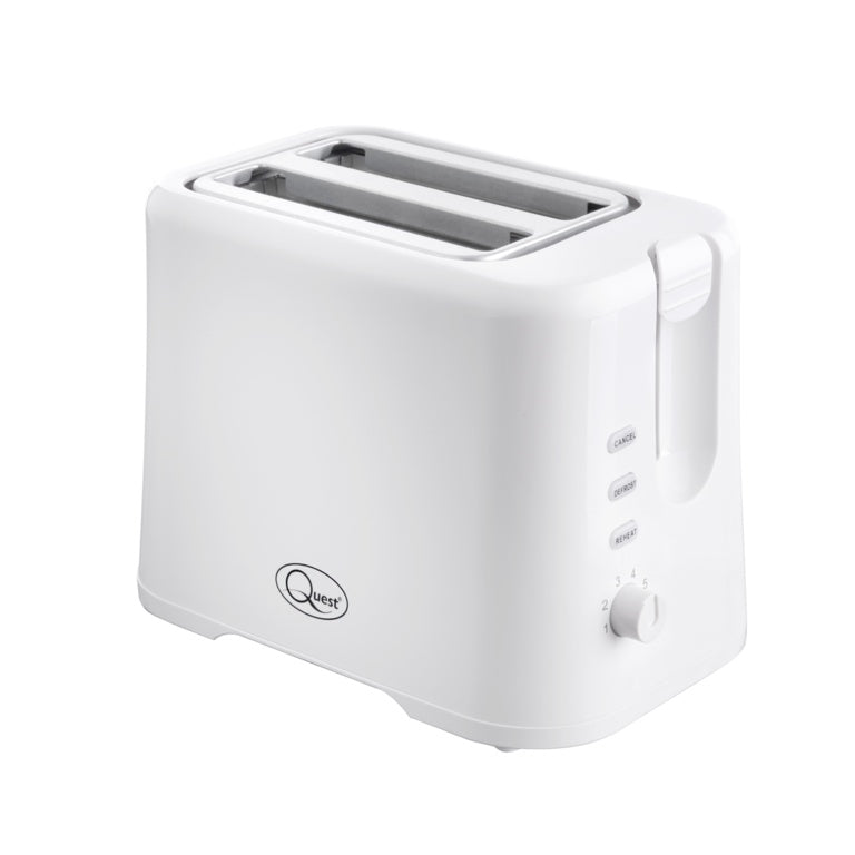 Quest 2 Slice Toaster in White