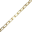 Securit B5625 Oval Link Chain 5/8" 2.2mm x 10m Brass Plated