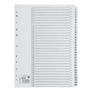 5 Star Office Index 1-31 Multipunched Mylar-reinforced Strip Tabs 150gsm A4 White