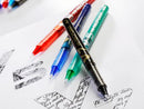 Pilot V5 Hi-Tecpoint Ultra RollerballxFine Red (Pack of 12) BXV502