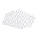 5 Star Record Cards Ruled Both Sides 6x4in 152x102mm White (Pack of 100) 502578