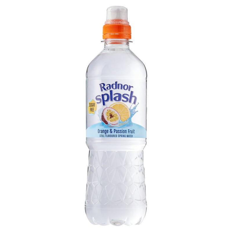 Radnor Splash Sugar Free Orange & Passionfruit 24x500ml