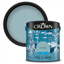 Crown Matt Emulsion Paint Duck Egg 2.5L