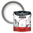 Crown One Coat Gloss, Pure Brilliant White 2.5L