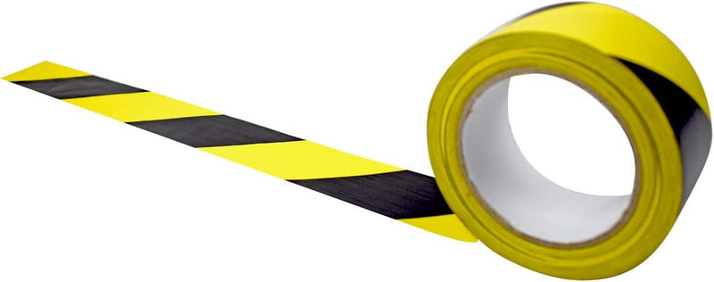Rapide Yellow & Black Barrier Tape 50mm x 50m