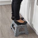 Addis Folding Step Stool Grey 23cm High