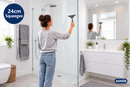 Addis ComfiGrip Shower Screen & Window Squeegee In Metallic and Graphite.