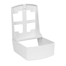 Blake & White Purely Smile Hand Towel Dispenser, White , Holds C-Fold, V-Fold & Z-Fold Hand Towels