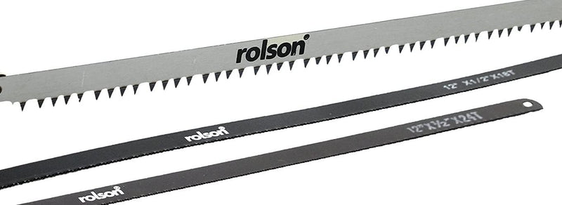Rolson 58273 High Quality 300mm  4in1 Hacksaw
