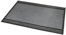 Jvl Miracle Grey With Charcoal Stripes Barrier Mat, 40 X 60 Cm
