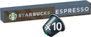 Starbucks Espresso Roast 10's (Nespresso Compatible Pods)