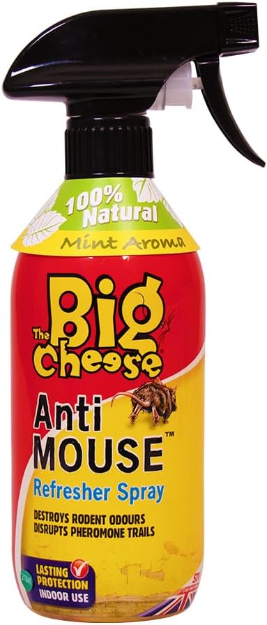 The Big Cheese Anti Mouse Refresher Spray - 500Ml