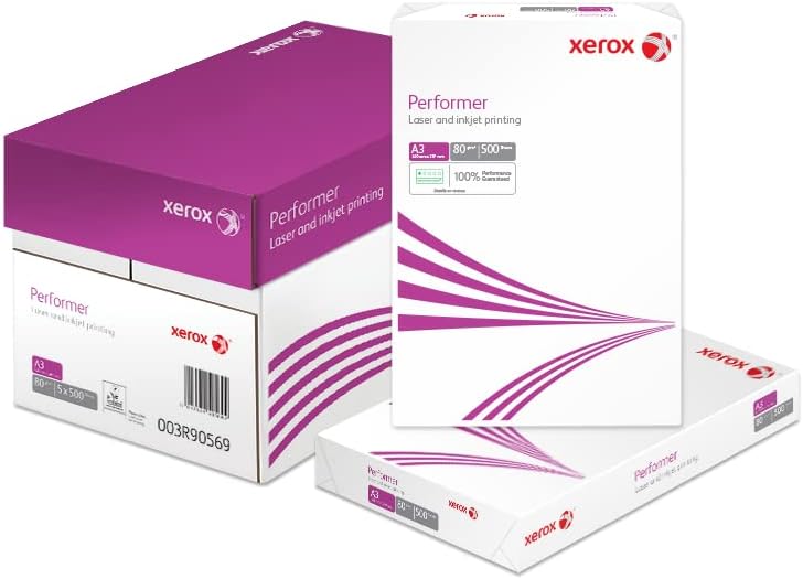 Xerox A3 80gsm White Performer Multi Function Paper 5 Ream's (5 x 500 Sheets)