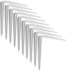Fixtures London Shelf Brackets | 10 Pack | White | All Sizes