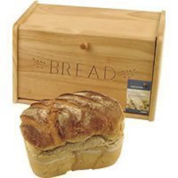Zodiac Retro Wooden Bread Bin 39 x 24.5 x 18cm / 15 x 10 x 7"