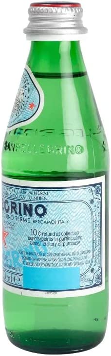San Pellegrino Sparkling Water 24 X 250ml (Glass Bottle)