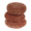 Copper Plated Scourers | 3 Pack | Tough & Abrehessive
