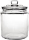 Large 4L Fixtures Glass Jar with Air Tight lid for Biscuits,Sweets,Coffee, etc..
