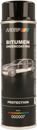 Motip Bitumen Spray | Underbody  Protection | 500ml Aerosol Spray