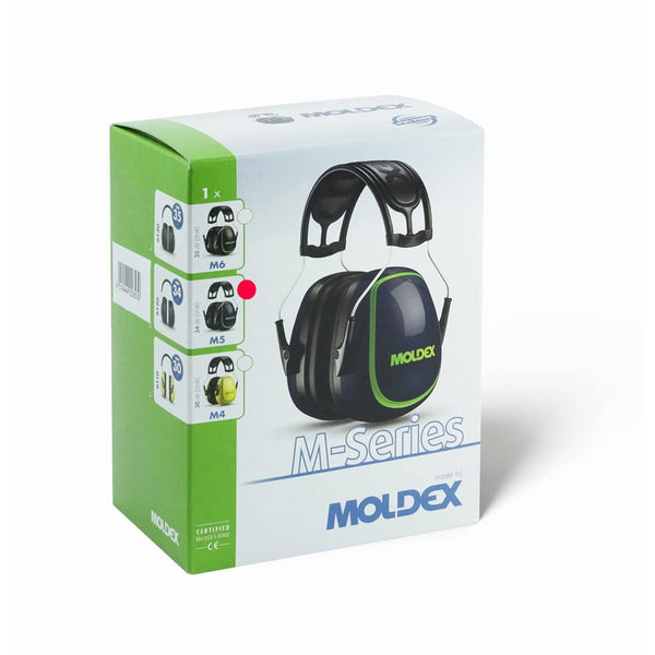 Moldex 612001 M5 Ear Defender, 34db,Dark Blue