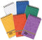 Europa Minor Notepad Wirebound Elasticated Ruled 80gsm Assorted (Pack 20)