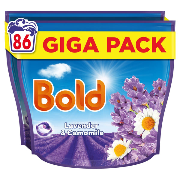 Bold Laundry Detergent Liquid Pod Lavender & Camomile 86's