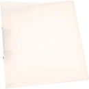 Q-Connect 2 Ring Binder Frosted A4 Clear (25mm capacity and has a spine label) KF02487
