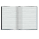 Ideal A4 Cashbook Casebound Feint 384 Pages Black 6448