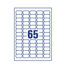Avery Inkjet Mini Labels 38.1x21.2mm 65 Per Sheet White (Pack of 1625) J8651-25