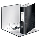 Leitz 180 WOW Lever Arch File A4 80mm Black (10 Pack) 10050095