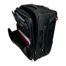 Monolith Wheeled Overnight Laptop Case W/Removable Case Black 1329