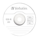 Verbatim CD-R Datalife Non-AZO 52x 700MB (Pack of 100) 43411