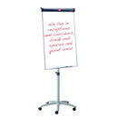 Nobo Barracuda Mobile Flipchart And Drywipe Easel Dark Blue 1902386