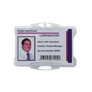 Durable Security Pass Holder 54x85mm Clear (Pack of 50) 999108011
