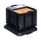 Really Useful Recycled Plastic Storage Box Black 35 Litre W480 x D390 x H310mm