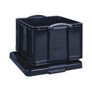 Really Useful 42 Litre Recycled Plastic Storage Box Black 42BKR
