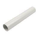 Primaflow Floplast pushfit waste pipe 40mm x 2m White WP02