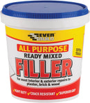 Everbuild All Purpose Ready Mixed Filler – Interior And Exterior Use – White – 600G
