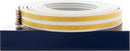E Strip Self-Adhesive Rubber Seal – 5m Roll - Draught Excluder for Doors & Windows