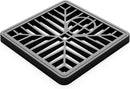 Janit-X Square Drain Covers Outdoor Drainage Channel - PVC Plastic Grid Cover