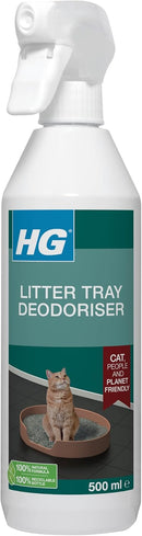HG Cat Litter Deodorant, Natural Cat Litter Deodorizer Spray 500ml