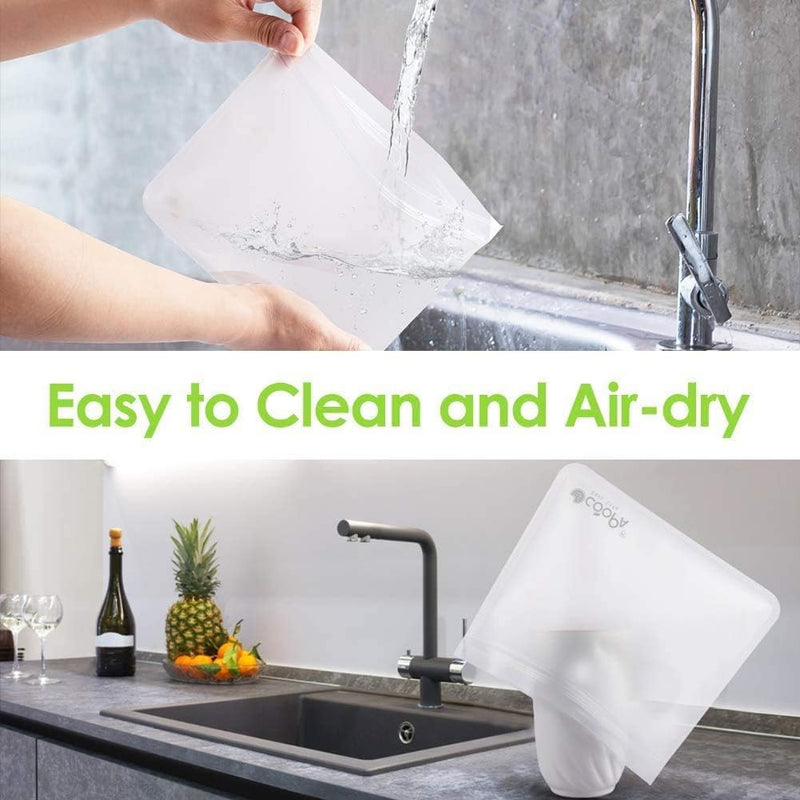 Ziploc Freezer Variety Bags | 4 Sizes | Microwave Compliant |  347 Pack