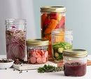 Kilner Wide Mouth Screw Top Lid Preserving Glass Jar 0.35 Litre Transparent (0025.898)