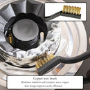 Harris Essentials Mini Wire Brush 3 Pack, Nylon, Steel & Brass