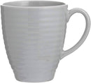 Price & Kensington Typhoon Stoneware Grey Mugs 350ml/ 12oz