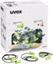 Uvex - Hi-Com Corded Lime Ear Plugs - SNR 24 dB - 100 Pairs