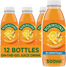 Robinsons RTD Orange & Mango Bottle 12 x 500ml