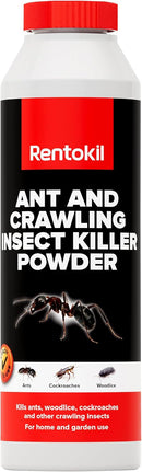 RENTOKIL Ant & Crawling Insect Killer Powder | Fast Acting Ready to Use Ant Killer Powder | 300g
