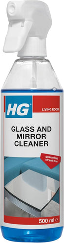 HG Glass and Mirror Cleaner, Streak-Free Glass Cleaner 500ml